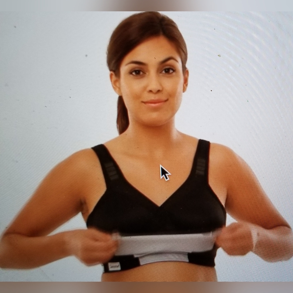 Nwot Glamorise Double Layer Custom Control Sports… - image 3